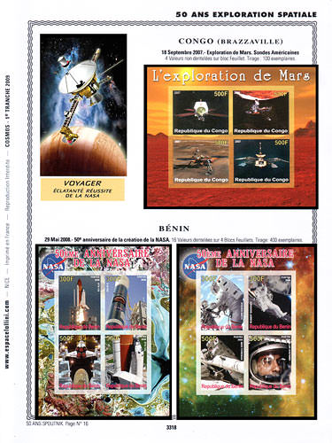 page number _3318__ from album espace to collect stamps