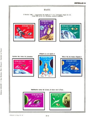 page number _341_E_ from album espace to collect stamps
