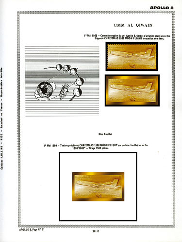 page number _341_Q_ from album espace to collect stamps