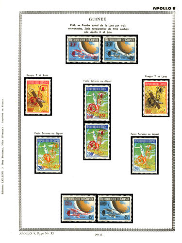 page number _341_S_ from album espace to collect stamps