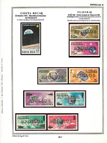 page number _341_T_ from album espace to collect stamps