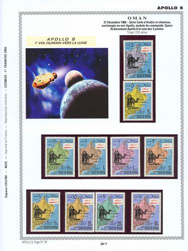 page number _341_Y_ from album espace to collect stamps