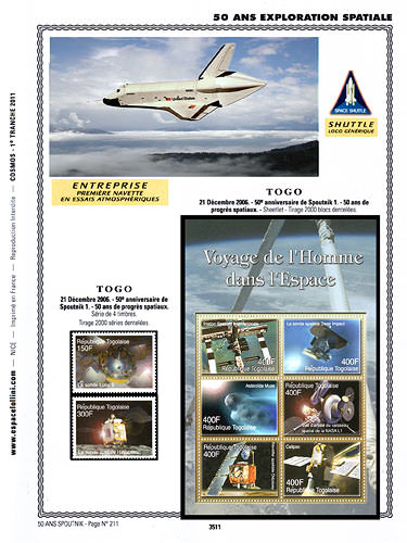 page _3511__ de album collection espace de timbres