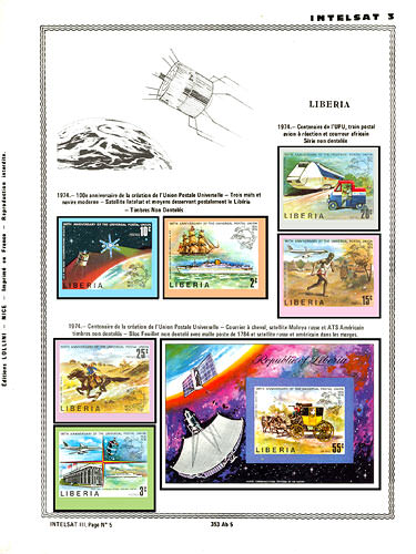 page _353_AB_5 de album collection espace de timbres