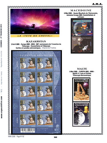 page _3680__ de album collection espace de timbres