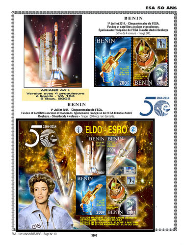 page number _3800__ from album espace to collect stamps