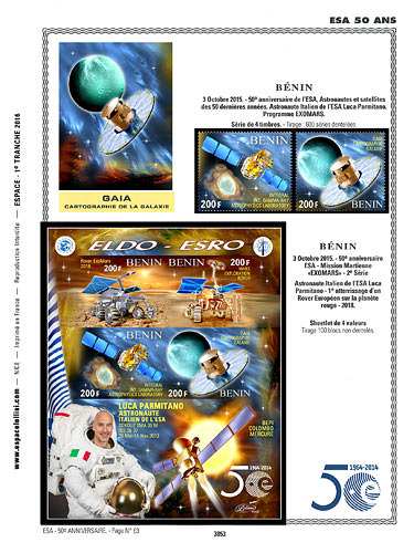 page number _3853__ from album espace to collect stamps