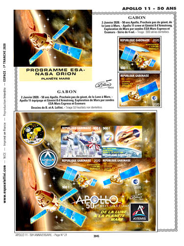 page number _3945__ from album espace to collect stamps