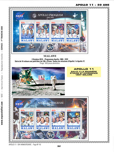 page _3967__ de album collection espace de timbres