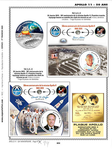 page number _4018__ from album espace to collect stamps