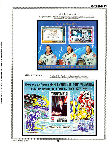 page number _401__ from album espace to collect stamps