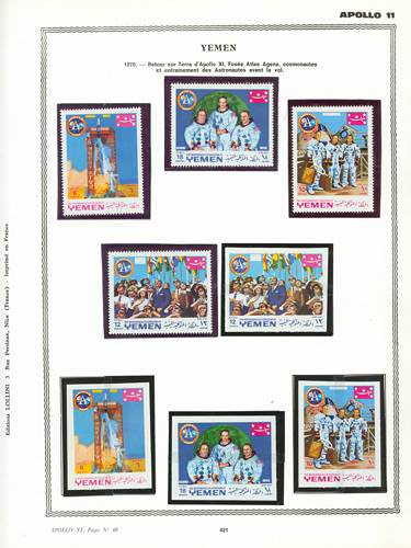 page number _421__ from album espace to collect stamps