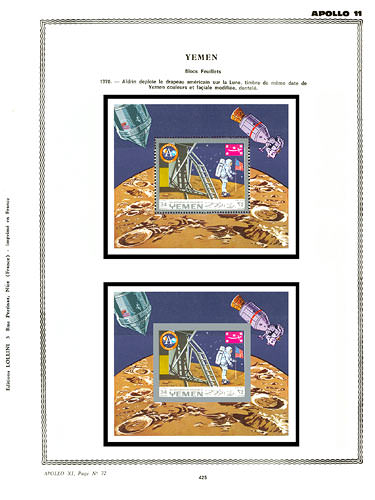 page number _425__ from album espace to collect stamps