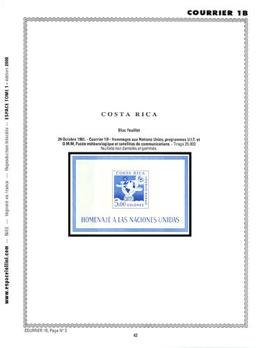 page number _42__ from album espace to collect stamps