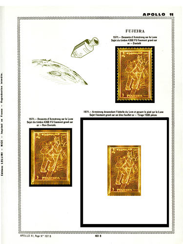 page number _461_B_ from album espace to collect stamps