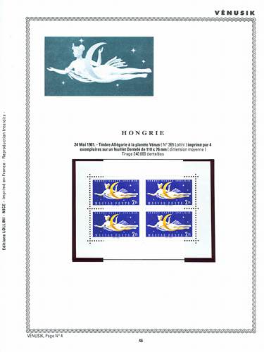 page number _46__ from album espace to collect stamps