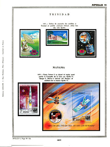 page number _485_E_ from album espace to collect stamps