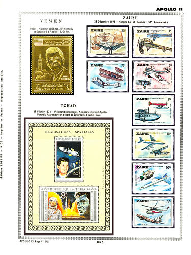 page number _485_Q_ from album espace to collect stamps