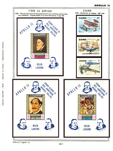 page number _485_T_ from album espace to collect stamps