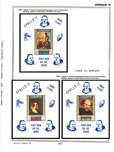 page number _485_X_ from album espace to collect stamps