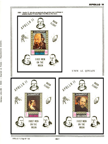 page number _485_Y_ from album espace to collect stamps