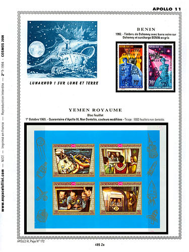 page number _485_Zo_ from album espace to collect stamps