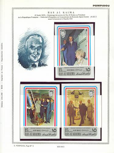 page number _523_AB_3 from album espace to collect stamps
