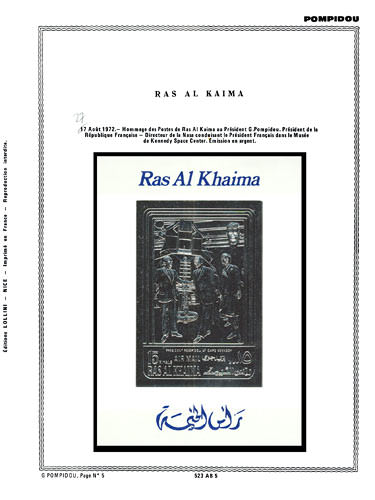 page number _523_AB_5 from album espace to collect stamps