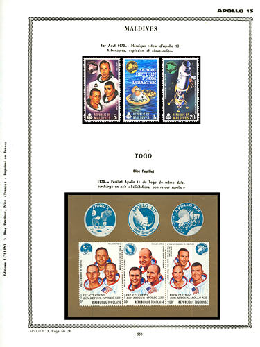 page _550__ de album collection espace de timbres