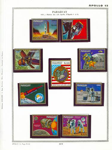 page _557_K_ de album collection espace de timbres