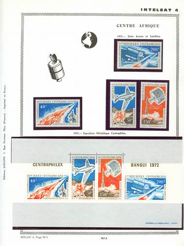 page number _583_A_ from album espace to collect stamps