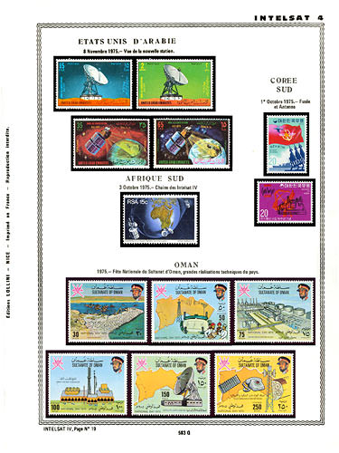page number _583_Q_ from album espace to collect stamps