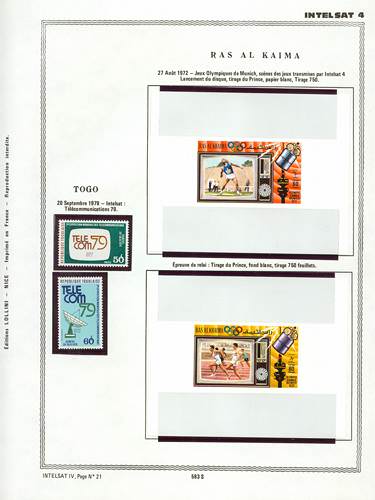 page number _583_S_ from album espace to collect stamps