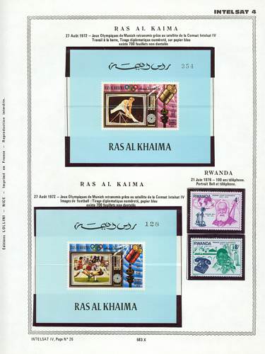 page number _583_X_ from album espace to collect stamps