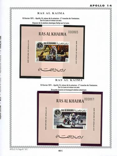 page number _602_C_ from album espace to collect stamps