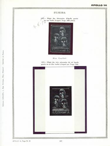 page number _612__ from album espace to collect stamps