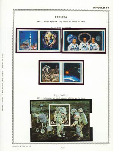 page number _613_B_ from album espace to collect stamps