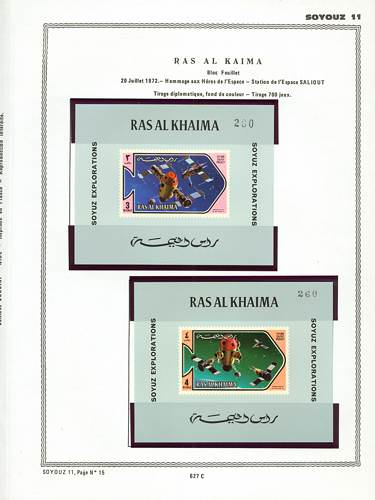 page _627_C_ de album collection espace de timbres