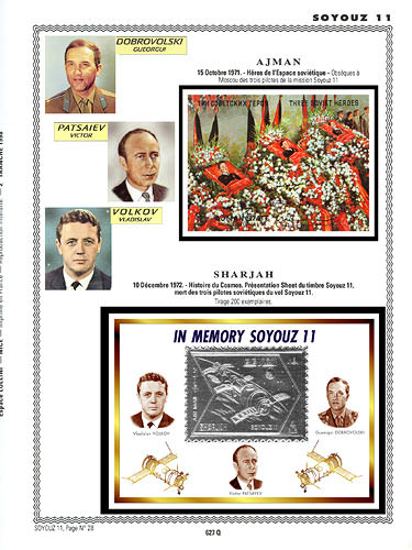 page _627_Q_ de album collection espace de timbres