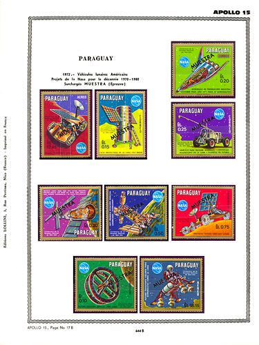 page number _644_B_ from album espace to collect stamps