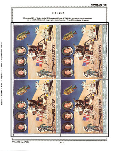 page number _651_E_ from album espace to collect stamps