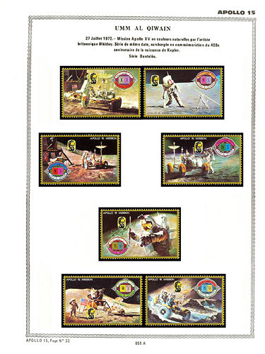 page number _656_A_ from album espace to collect stamps