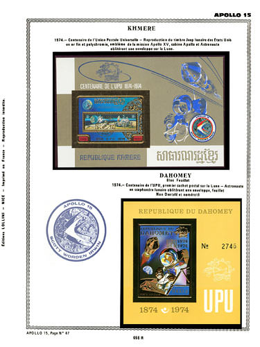 page number _656_R_ from album espace to collect stamps