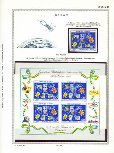 page number _658_A_1 from album espace to collect stamps