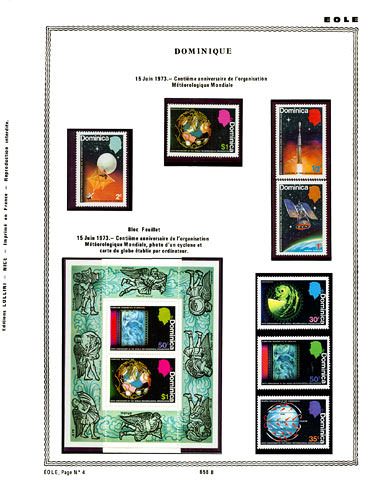 page number _658_B_ from album espace to collect stamps