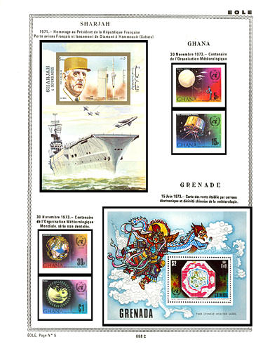 page number _658_C_ from album espace to collect stamps