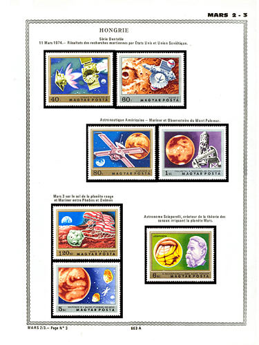 page number _663_A_ from album espace to collect stamps