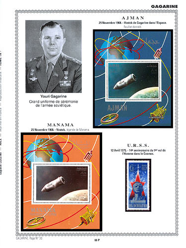 page number _66_P_ from album espace to collect stamps