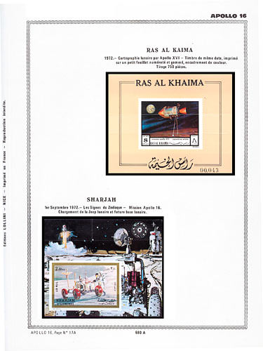 page number _680_A_ from album espace to collect stamps