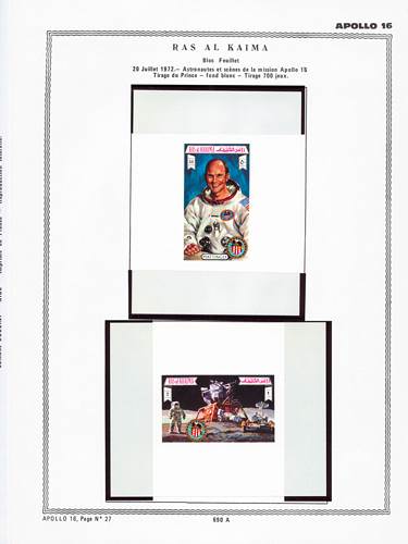 page number _690_A_ from album espace to collect stamps